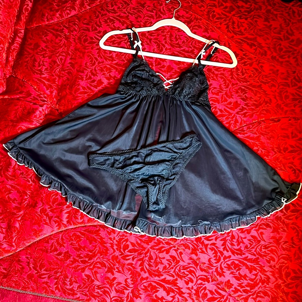 Victoria’s Secret Babydoll Lingerie Set